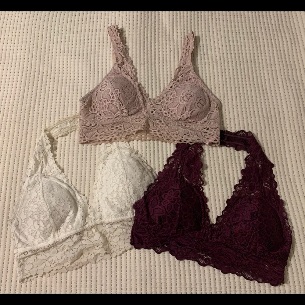 Bralettes (Set of 3)